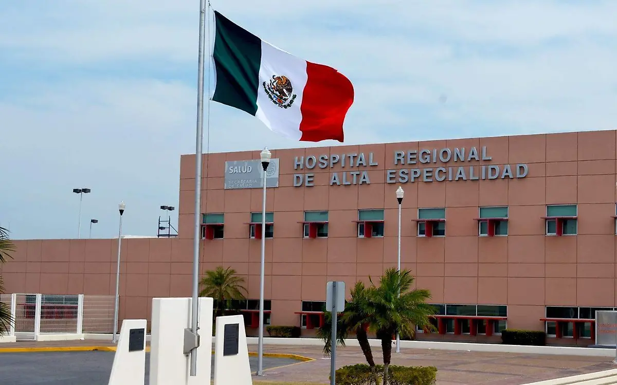 el Hospital Regional de Alta Especialidad (HRAE) de Ciudad Victoria